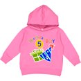 thumbnail image 2 of Inktastic Birthday Boy 5th Birthday Toddler Hoodie, 2 of 4