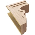 thumbnail image 6 of 11"W x 22"D x 33"H Classic Highland Rough Cedar Woodgrain TimberThane Corbel, Primed Tan, 6 of 6