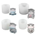 thumbnail image 3 of Cute 3D for Cat Shape Silicone Mold Candle Soap Liquid Mould Handmade for DIY Aroma Diffuser Epoxy Resin Clay Crafts, 3 of 18