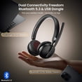 thumbnail image 3 of Auriculares inalámbricos Dytole Bluetooth 5.3 con cancelación de ruido AI, 3 of 7