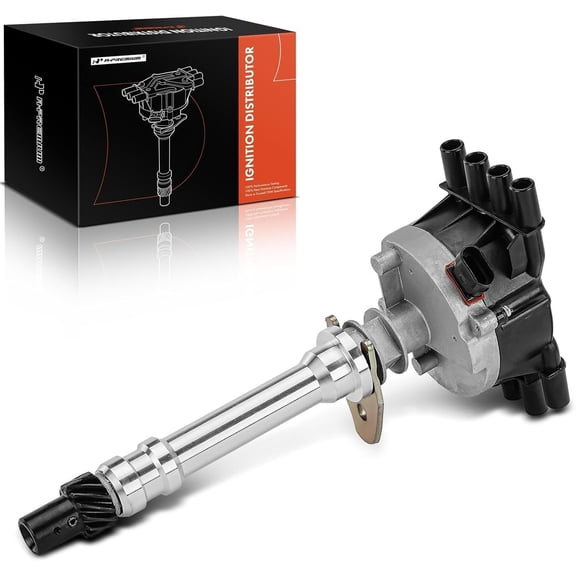 A-Premium SBC Distributor with Cap & Rotor Compatible with GMC,Chevy, Cadillac & Isuzu Vehicles - V8 5.0L 5.7L - Escalade, C1500, C2500, C3500, K1500, K2500, K3500, P30, Tahoe, Yukon, NPR - 1996-2002
