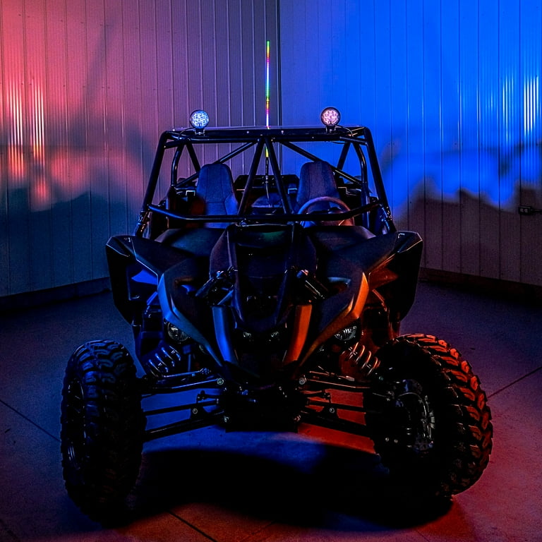 BriteWhip LED Flo Buggy Whip Rainbow Pole Light - Walmart.com