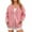 pink, variant on Zipped Hoodies for Women Fall Winter Jacket Full Zip Hoody Sweatshirts Warm Oversized Long Sleeve Hooded Sweat Tops Womens Knit Jacket Zipped Hoodie Thermal Outwear black L
