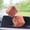 Beige, variant on 1 Pair 7cm Fuzzy Plush Dice Heart Shape Decor for Car Rearview Mirror, Retro Square Decoration Dice for Car Hanging Accessories