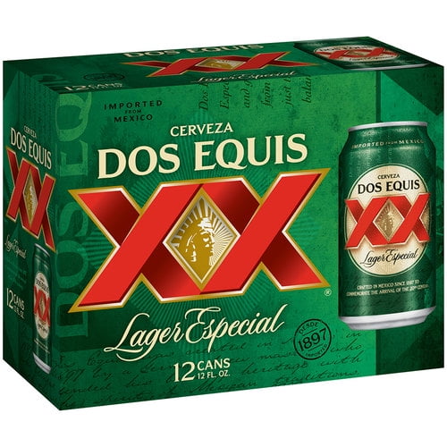 Dos Equis Lager Especial Beer, 12 pack, 12 fl oz