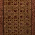 thumbnail image 1 of Ahgly Company Indoor Square Abstract Orange Modern Area Rugs, 6' Square, 1 of 4