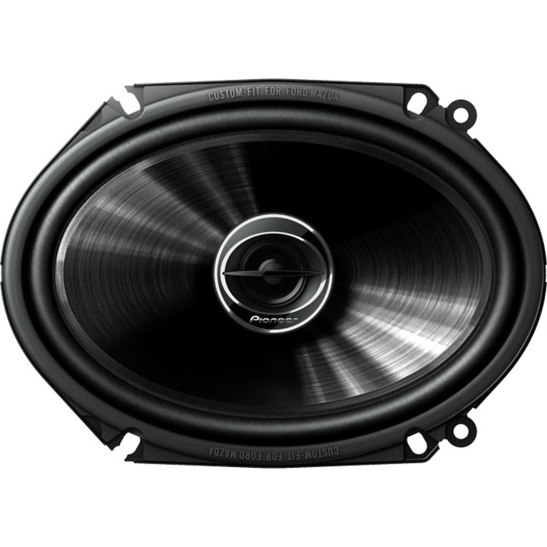 Pioneer TS-D68F 6×8 2-Way Coaxial Speakers – 240W Max, 80W RMS, Soft Dome Tweeter, Pair