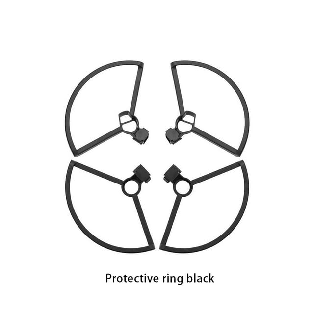3 Sets Propeller Guard Drone Fittings Universal Professional Modified Component Protective Accessory Set Replacement for Mini 1/2 SE Black