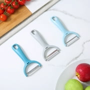 Mainstays 3-Piece Peeler Set with Serrated, Straight, and Julienne Blades, Assorted Colors