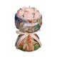 thumbnail image 2 of Ramo de flores artificiales de ganchillo, ramo tejido, regalo de cumpleaños, decoración del hogar retro Blanco, 2 of 9