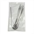 thumbnail image 3 of 1/3/5PCS /set Tongue Scraper Cleaner Stainless Steel Tong Reduce Bad Breath Ongue Scraper Deep Clean Maintain Oral Clean Hygiene, 3 of 5