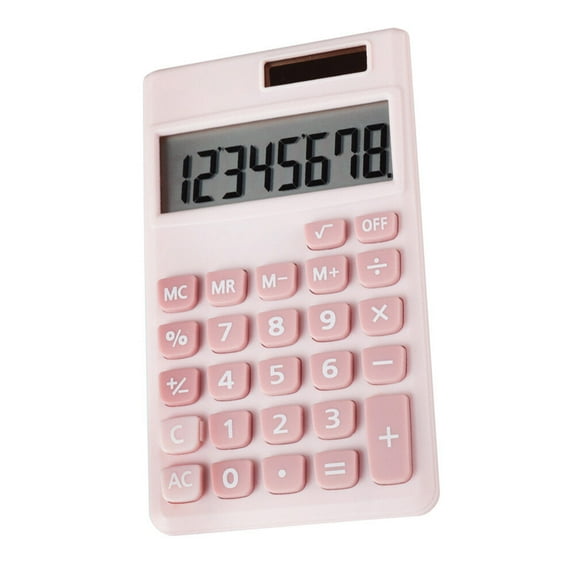 ROSENICE Small Calculator Pink Electronic Components For School Supply 1 Piece