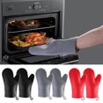 thumbnail image 1 of Silicone Oven Mitts And Pot Holders Set Heat Resistant Insulation Gloves Kitchen Utensil for Cooking Baking BBQ, 1 of 7