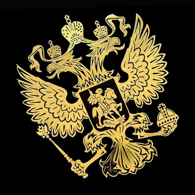 Car Auto Decals Russian Federation Eagle Emblem Phone Laptop Sticker Decor Exterior Car Stickers