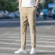 thumbnail image 3 of Pantalones trenzados para hombre, tallas grandes, para trabajo, oficina, corte ajustado, trajes para hombre, pantalones, ropa elegante, moda formal, verano 2024, elegante, 3 of 5