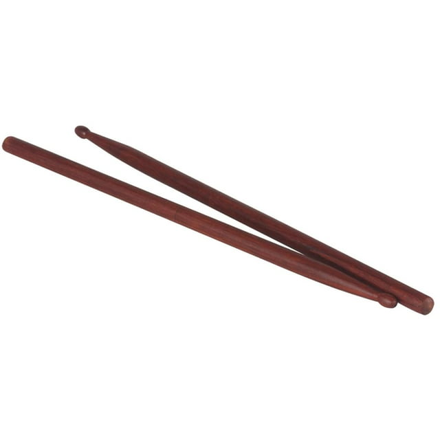 Baquetas de madera para ejercicios,Palo de batería de madera,Baquetas clásicas con punta de madera.,Accesorio para instrumentos musicales,Baqueta de tambor