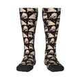 thumbnail image 1 of Fotbe French Bulldog Calcetas Divertidas Estampadas para Hombre y Mujer, Calcetas de Algodón hasta la Rodilla para Caminar, Correr, Enfermería y Embarazo, 1 of 6
