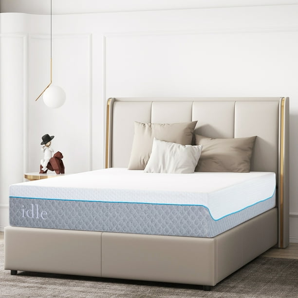 Memory Foam Mattress 12 Inch Queen Size, Medium Firm Cool Gel Foam