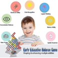thumbnail image 3 of 16/32/48 Pcs Tetra Tower Balance Stacking Block Game Set, Tetra Tower Game, Stacking Blocks Tetris B-HAPDEN, 3 of 4