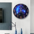 thumbnail image 5 of Miumaeov 12" Quartz Art Deco Starry Sky Indoor Wall Clock, Silent Mechanism, 5 of 9