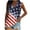Black, variant on OAVQHLG3B Summer Tops for Women 4th of July Outfits for Women Patriotic ShirtsFashion Women's Casual Independence Day Printed Round-Neck Sleeveless Pullover Tops Blouse T-shirt
