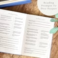 thumbnail image 3 of Reading Journal For Book Lovers - Journals to Review 55 Books - Ultimate Reader Kit with Tracker, Log, Challenge & Prompt Guides - Reading Accessories For Book Lovers Or Club Tracking - Brown, 3 of 9