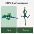 thumbnail image 2 of JASSBOOY Juguete de modelo de dinosaurio articulado impreso en 3D, 2 of 5