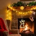 thumbnail image 3 of BKRE Suction Cup Christmas Lights Mini Suction Cup Lights For Windows Suction Cup Window Lights Battery Operated Holiday For Indoor Outdoor Festive Night Light Display (4 Styles), 3 of 3