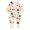 White, variant on OOOUM Baby Long Sleeve Romper Cartoon Graphic Print Jumsuits Baby Zipper Front Holiday Outfit 3-6 Months