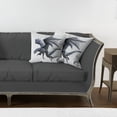 thumbnail image 7 of Ambesonne Dragon Throw Pillow Cover 2 Pack, Creature Wings, 18", Charcoal Grey, 7 of 7