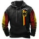 thumbnail image 2 of Sudadera con capucha vintage con bandera de Alemania para hombre, sudaderas con capucha informales de gran tamaño, jerséis de manga larga, prendas de calle para hombre, 2 of 5
