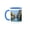 Blue/White, variant on 3drose, Landscape of Corinth Canal, Greece, Europe, 11oz Mug