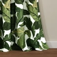 thumbnail image 4 of Lush Decor Tropical Paradise 84" x 52" Leaves Green 3" Rod Pocket Pair Window Panel, 4 of 7