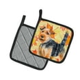thumbnail image 2 of Caroline's Treasures Welsh Terrier Fall Pair of Pot Holders, 2 of 2
