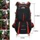 thumbnail image 3 of Fiudx Mochila de Senderismo de 50 L, Ligera y Duradera, Resistente Al Agua, Ideal para Actividades Al Aire Libre, con Cómodas Correas Acolchadas para Los Hombros, Ideal para Senderismo, Camping y Tre, 3 of 6