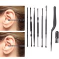 thumbnail image 2 of 7 unids/set de herramienta de limpieza removedor de cerumen de acero inoxidable con caja de almacenamiento, 2 of 8