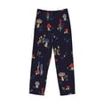 thumbnail image 4 of Balery Mushrooms3 print Men's Pajama Pants,Ultra Lightweight Pjs,Lounge Pant-Medium, 4 of 9