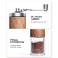 thumbnail image 2 of Molinillo de café manual Mano portátil Hecho a mano Hecho a mano Grano Herramientas de molienda Ehuebsd Libre de BPA, 2 of 8