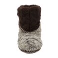 thumbnail image 2 of Dearfoams Women's Beth Faux Fur Fold Down Fuzzy Bootie House Slipper Boot, 2 of 6