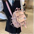 thumbnail image 2 of Mochila Kawaii LIUXGMXG con pin y accesorios bonita bolsa de hombro para portátil rosa, 2 of 5