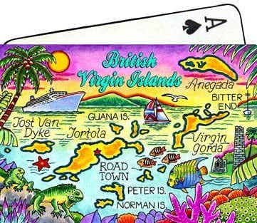 Curacao Niederländische Antillen Sammler-Spielkarten – Souvenir-Kartenset Im Casino-Stil, Regulärer Index