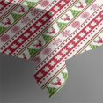 thumbnail image 4 of White Christmas Folk Pattern Rectangle Tablecloth 60"x102",Waterproof Polyester Rectangle Table Cloth, Wipeable Spillproof Polyester Tablecloth for Dining, Camping, Indoor and Outdoor, 4 of 6