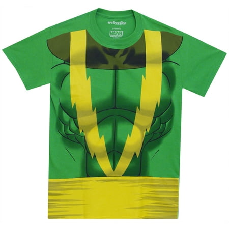 I Am Electro Marvel Comics Spider-Man 2 Movie Mighty Fine Adult Costume T-Shirt