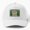 White, variant on Horbury Bridge Baseball Hat, Historic Location Statement Graphic Design, Classic Cap