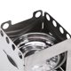 thumbnail image 3 of Wood Stove Portable Foldable Stainless Steel Stove with Alcohol Tray for Camping Picnic Barbecue Hiking, 3 of 5