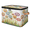 Multicolor 4, variant on ADECORIVY Deer Cabin Storage Bin with Zipper Lid, Fabric Storage Baskets Boxes with Handles, Decorative Clothes Organizer Containers for Shelves, Wardrobe, Closet