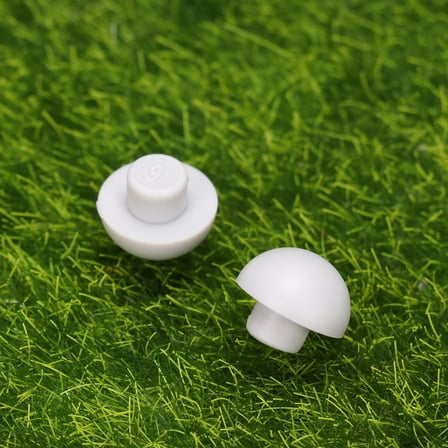 Soimiss 2Pcs Universal Toilet Seat Cover Spacers Durable Plastic Bumpers for Toilet Seat Elevation