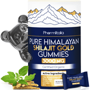 Pharmlitalia Himalayan Shilajit Gummies - 60 Count