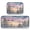 Watercolor Winter Landscape, variant on 2-Piece Kitchen Rugs Set Non-Slip Mats Carpet Floor for Kitchen, Bathroom (19.7"x27.6" & 19.7"x47.2") Cat by The Window