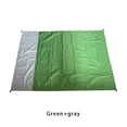 thumbnail image 2 of Sonducket Colchoneta de Picnic, manta de playa, impermeable, para acampar al aire libre, a prueba de humedad, alfombra ligera para suelo, colchón de carpas verde y gris Sonducket OD031890-03B, 2 of 6